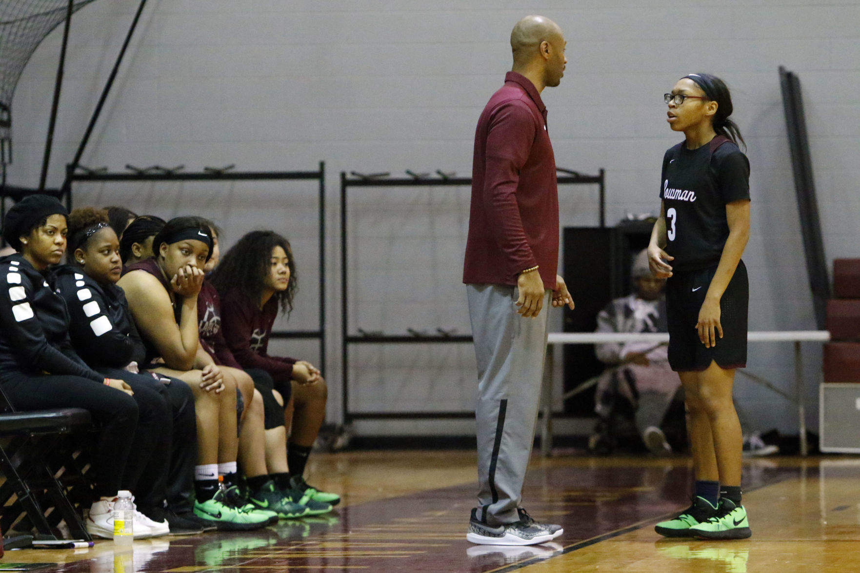 Gallery: Girls 2A basketball sectional final - Bishop Noll vs. Bowman Academy